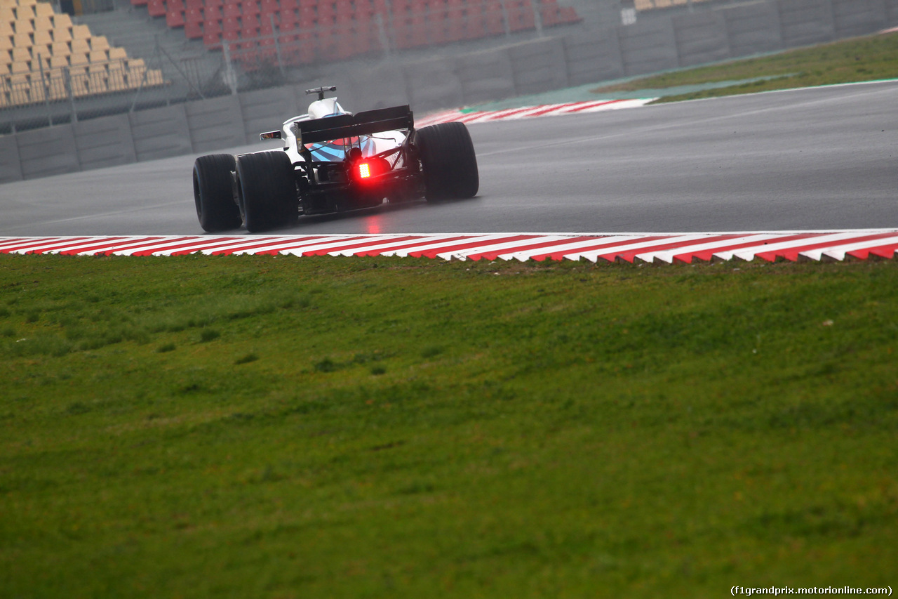 TEST F1 BARCELLONA 1 MARZO, 01.03.2018 - Sergey Sirotkin (RUS) Williams FW41