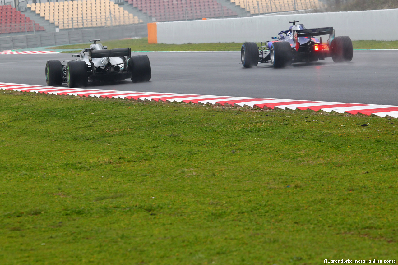 TEST F1 BARCELLONA 1 MARZO, 01.03.2018 - Pierre Gasly (FRA) Scuderia Toro Rosso STR13