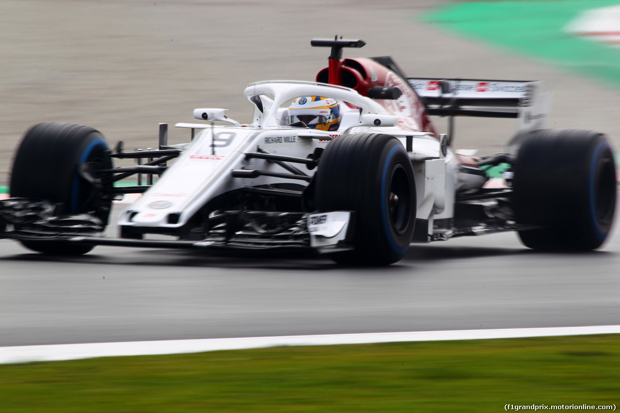 TEST F1 BARCELLONA 1 MARZO, 01.03.2018 - Marcus Ericsson (SUE) Sauber C37
