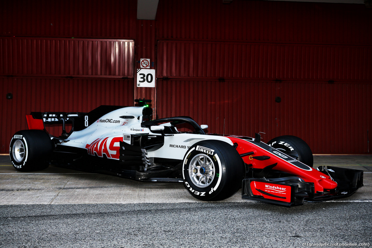 TEST F1 BARCELLONA 26 FEBBRAIO, The Haas VF-18 is revealed.
26.02.2018.