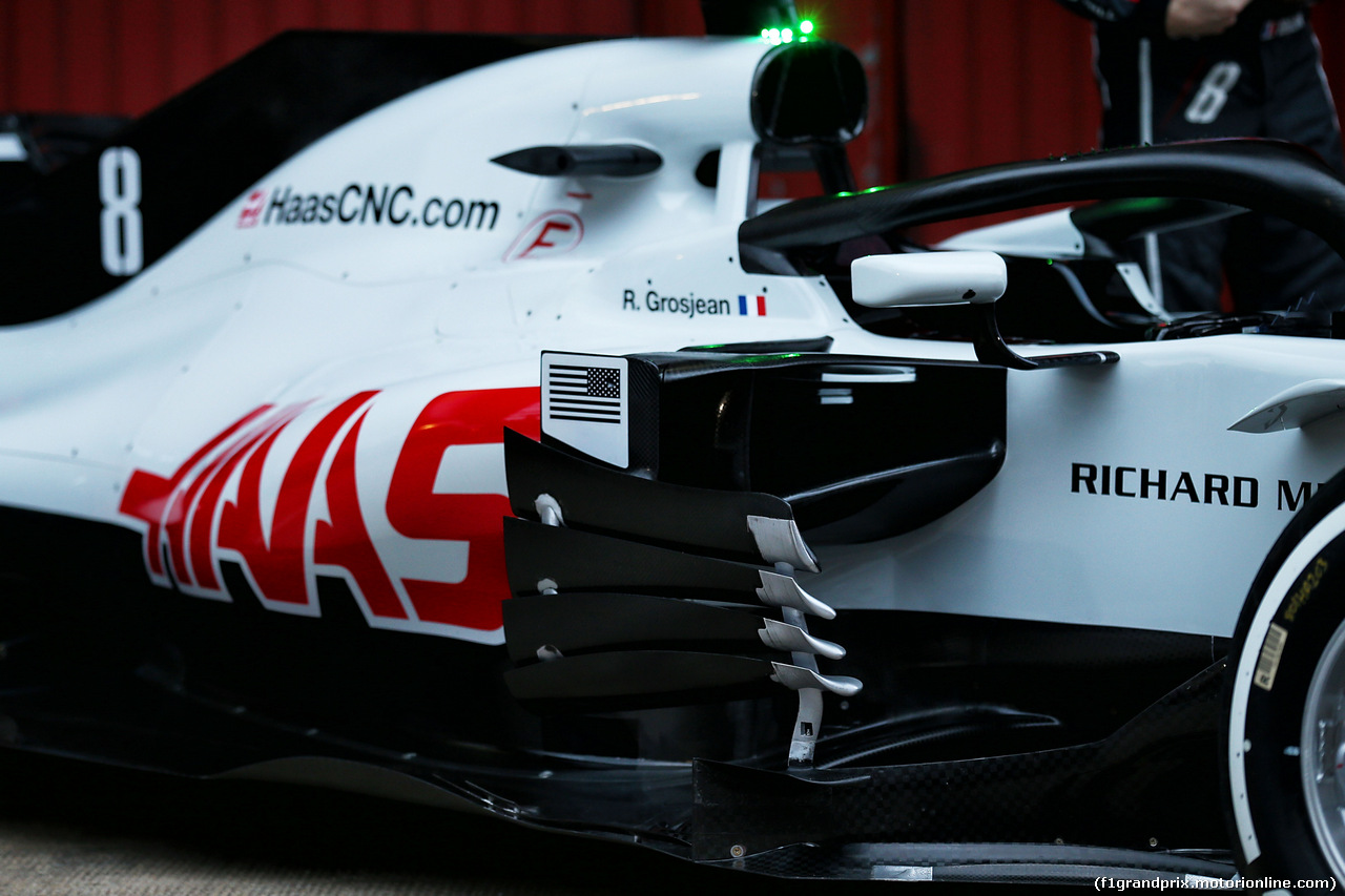 TEST F1 BARCELLONA 26 FEBBRAIO, Haas VF-18 sidepod detail.
26.02.2018.