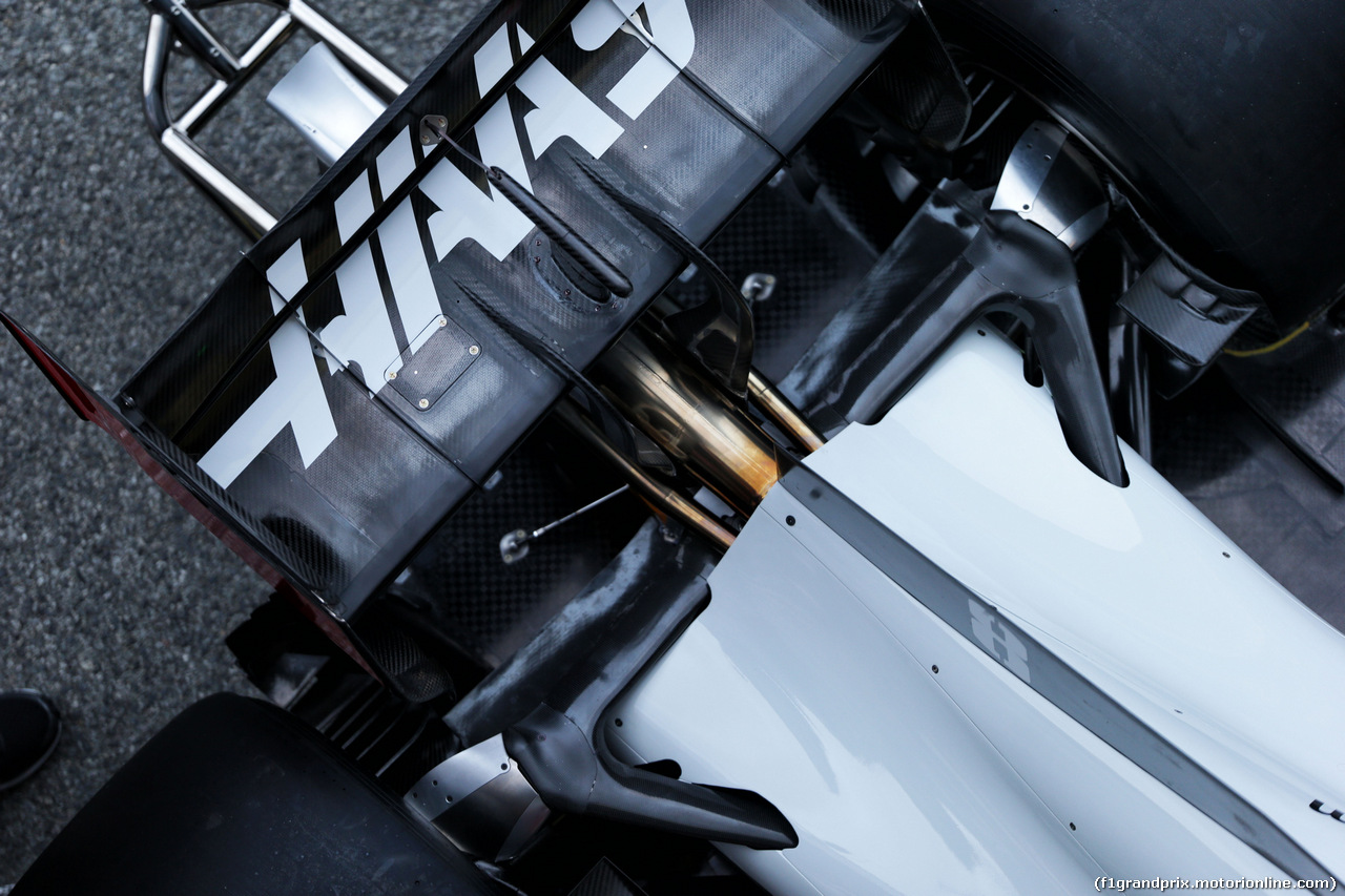TEST F1 BARCELLONA 26 FEBBRAIO, Haas VF-18 rear suspension detail.
26.02.2018.