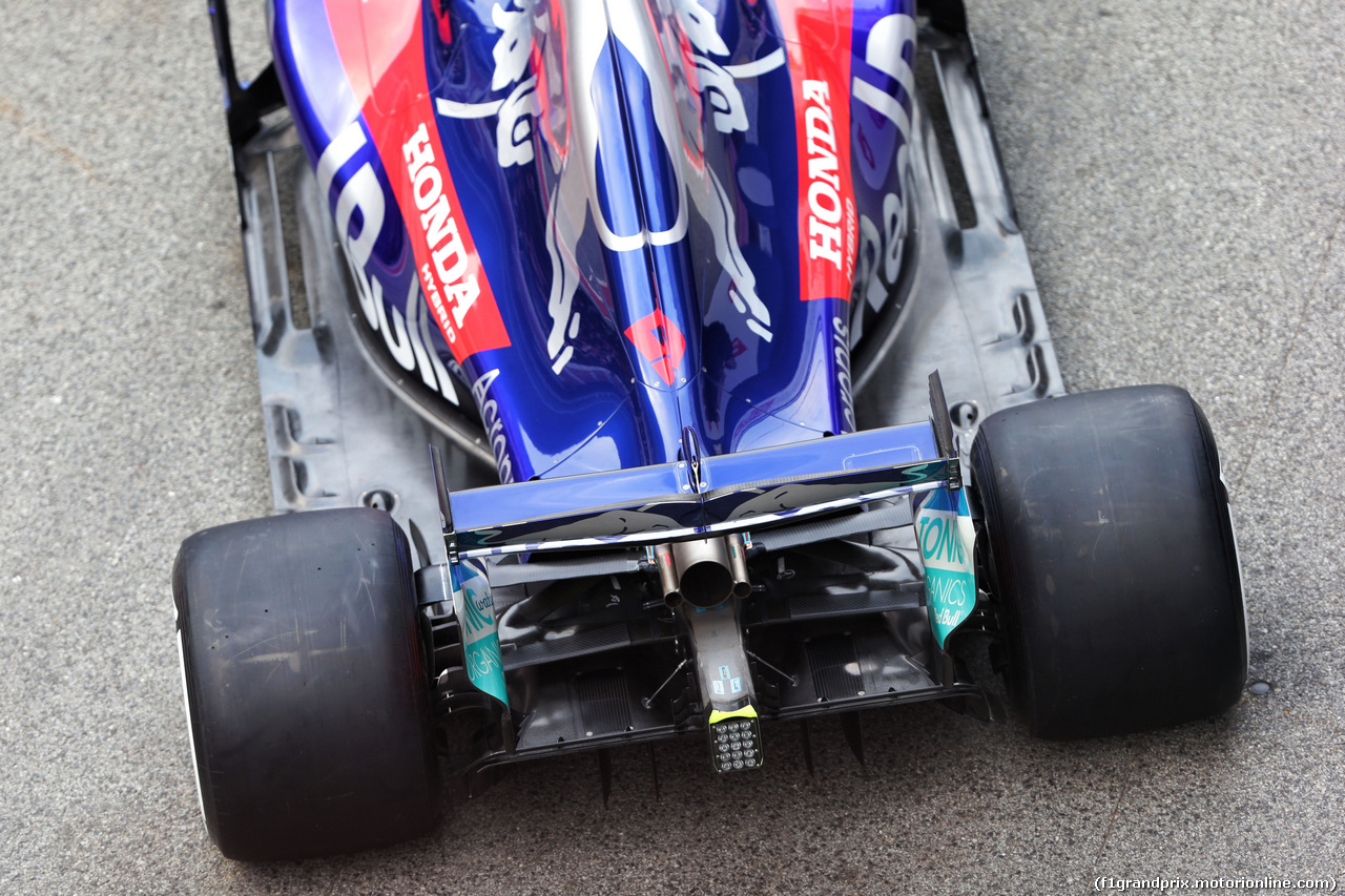 TEST F1 BARCELLONA 26 FEBBRAIO, Scuderia Toro Rosso STR13 detail.
26.02.2018.
