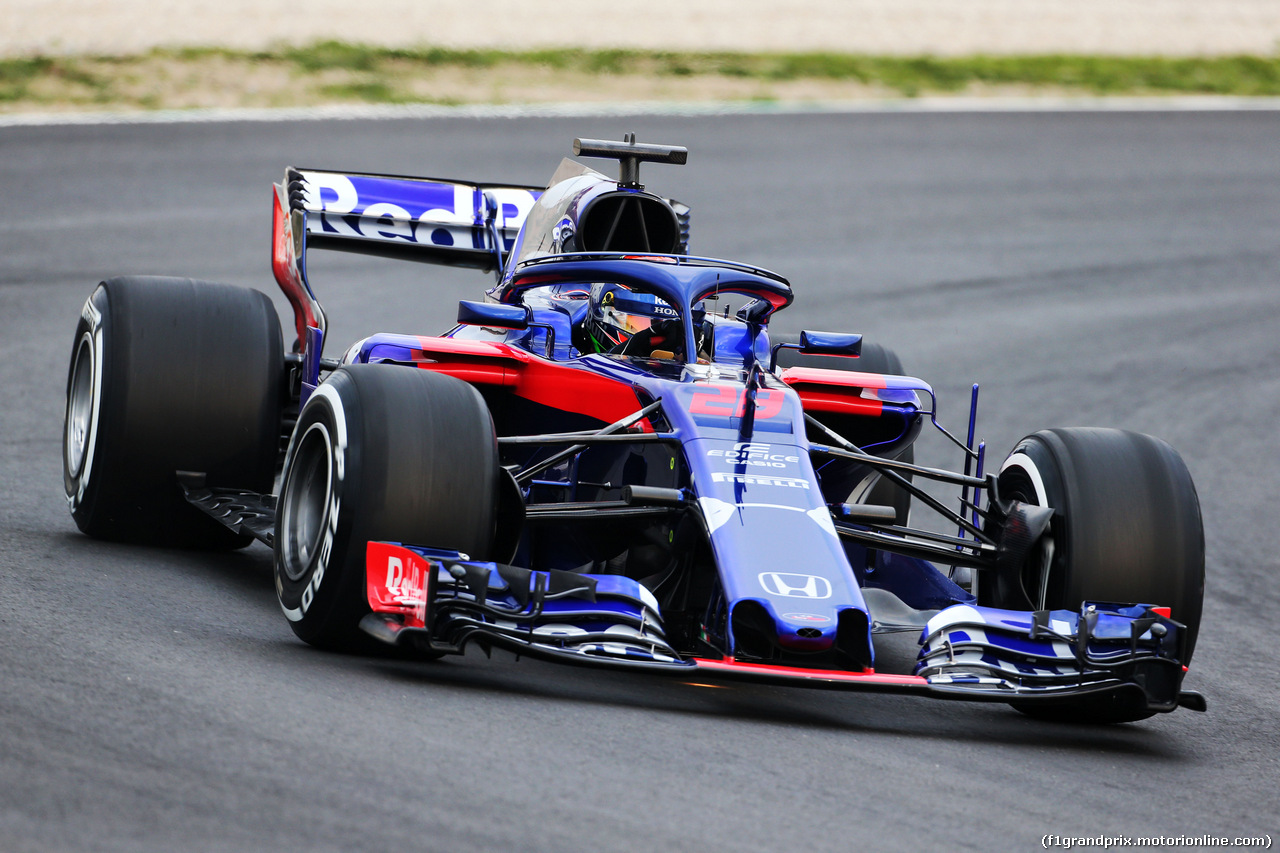 TEST F1 BARCELLONA 26 FEBBRAIO, Brendon Hartley (NZL) Scuderia Toro Rosso STR13.
26.02.2018.