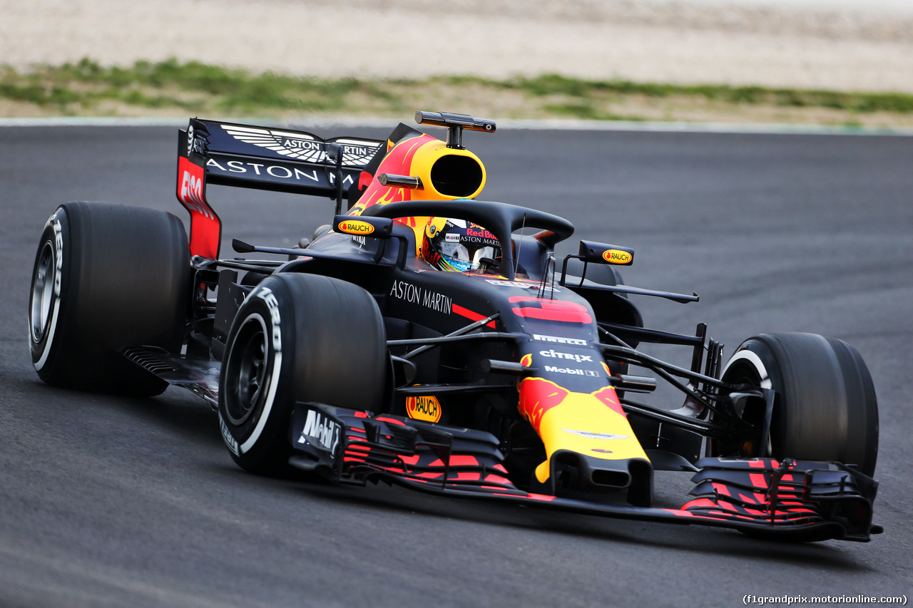 TEST F1 BARCELLONA 26 FEBBRAIO, Daniel Ricciardo (AUS) Red Bull Racing RB14.
26.02.2018.