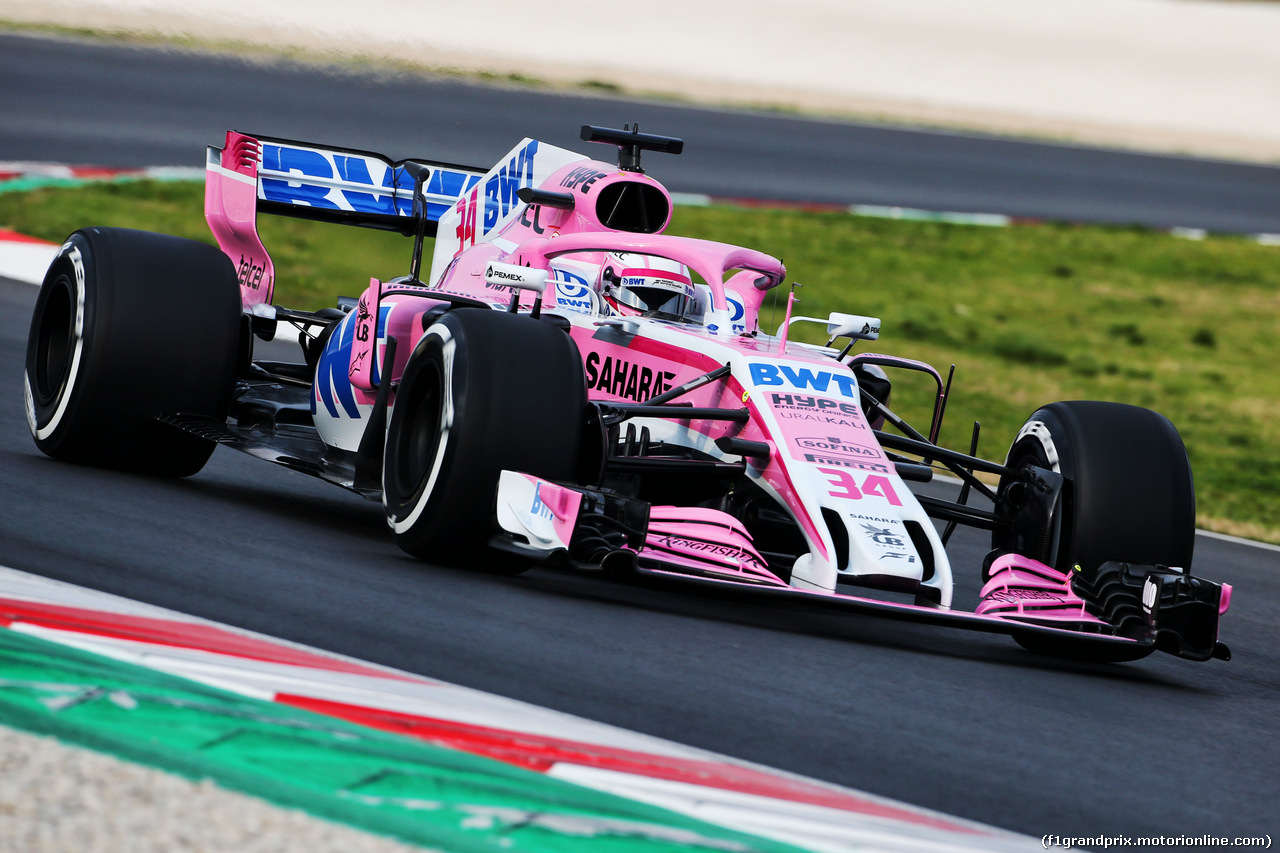 TEST F1 BARCELLONA 26 FEBBRAIO, Nikita Mazepin (RUS) Sahara Force India F1 VJM11 Development Driver.
26.02.2018.