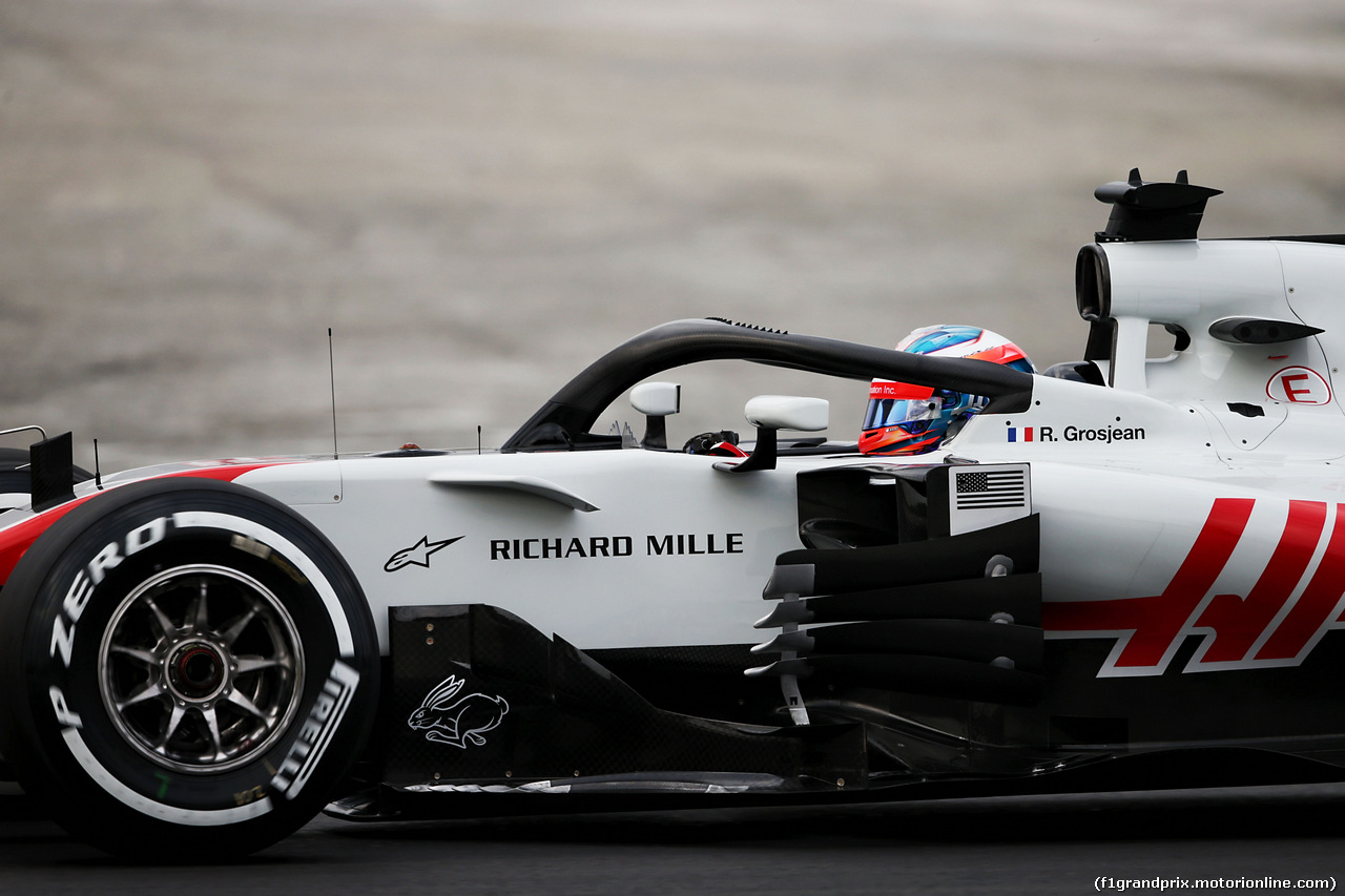 TEST F1 BARCELLONA 26 FEBBRAIO, Romain Grosjean (FRA) Haas F1 Team VF-18.
26.02.2018.