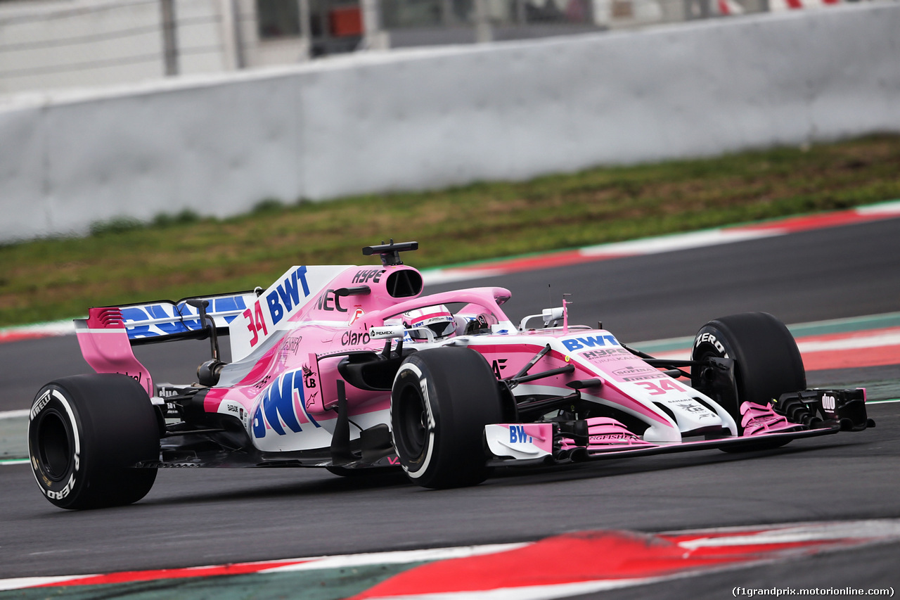 TEST F1 BARCELLONA 26 FEBBRAIO, Nikita Mazepin (RUS) Sahara Force India F1 VJM11 Development Driver.
26.02.2018.