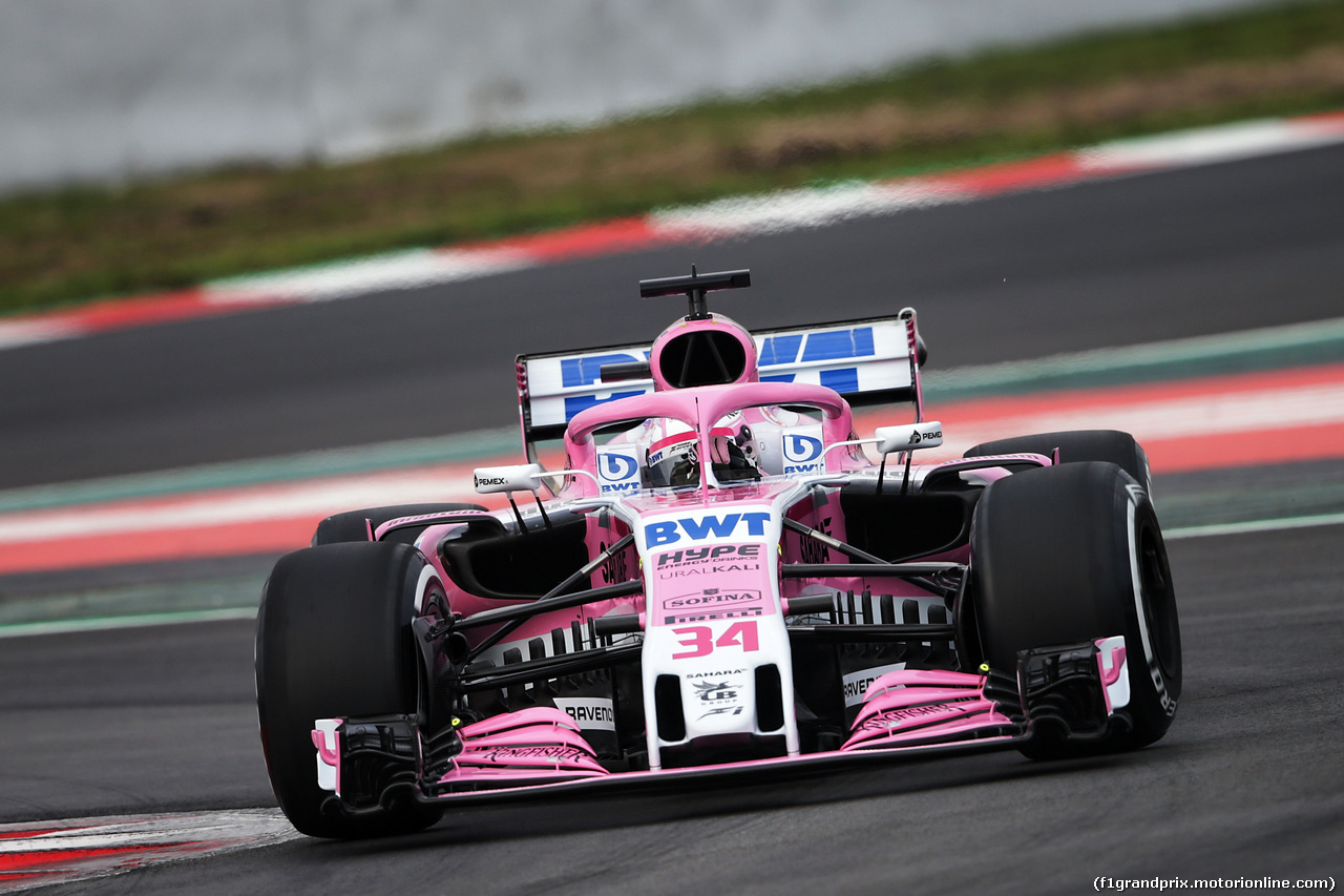 TEST F1 BARCELLONA 26 FEBBRAIO, Nikita Mazepin (RUS) Sahara Force India F1 VJM11 Development Driver.
26.02.2018.