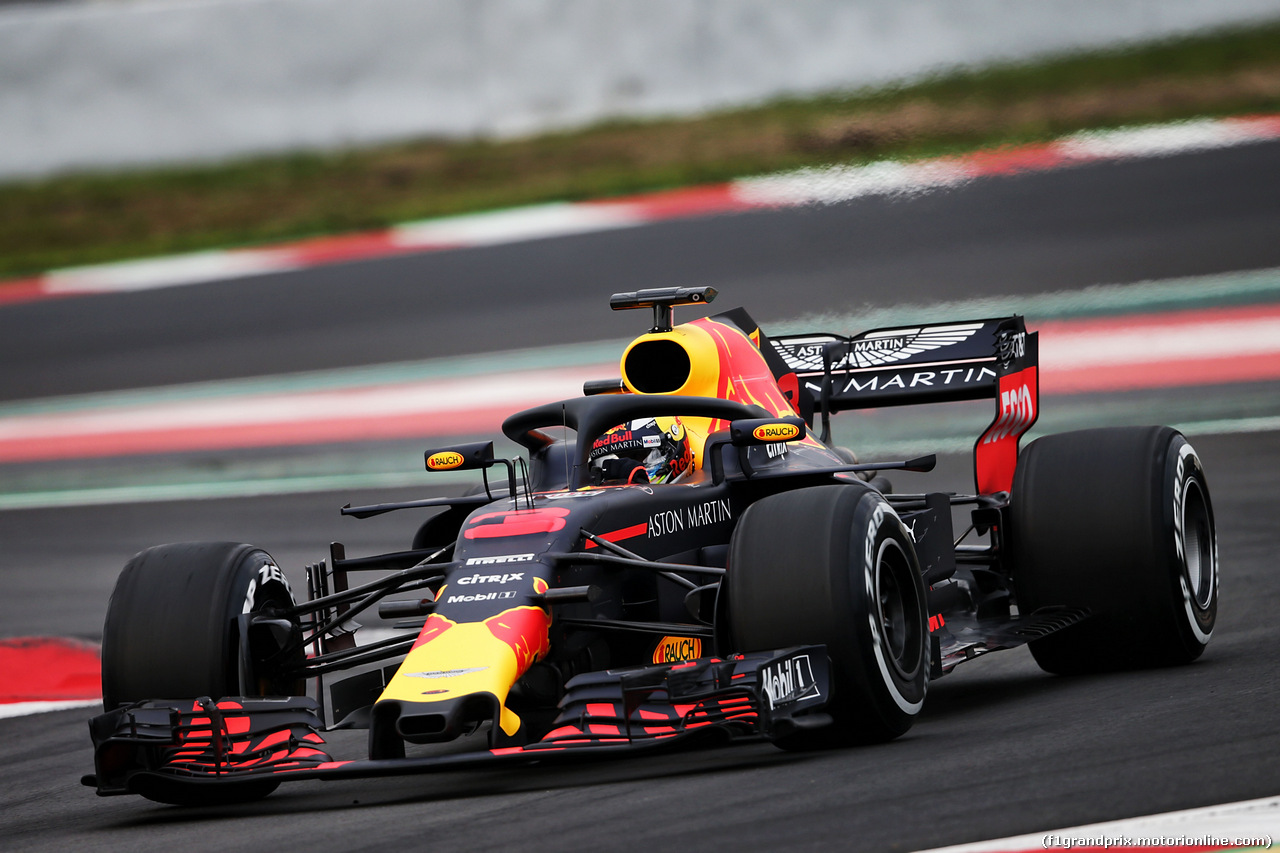 TEST F1 BARCELLONA 26 FEBBRAIO, Daniel Ricciardo (AUS) Red Bull Racing RB14.
26.02.2018.