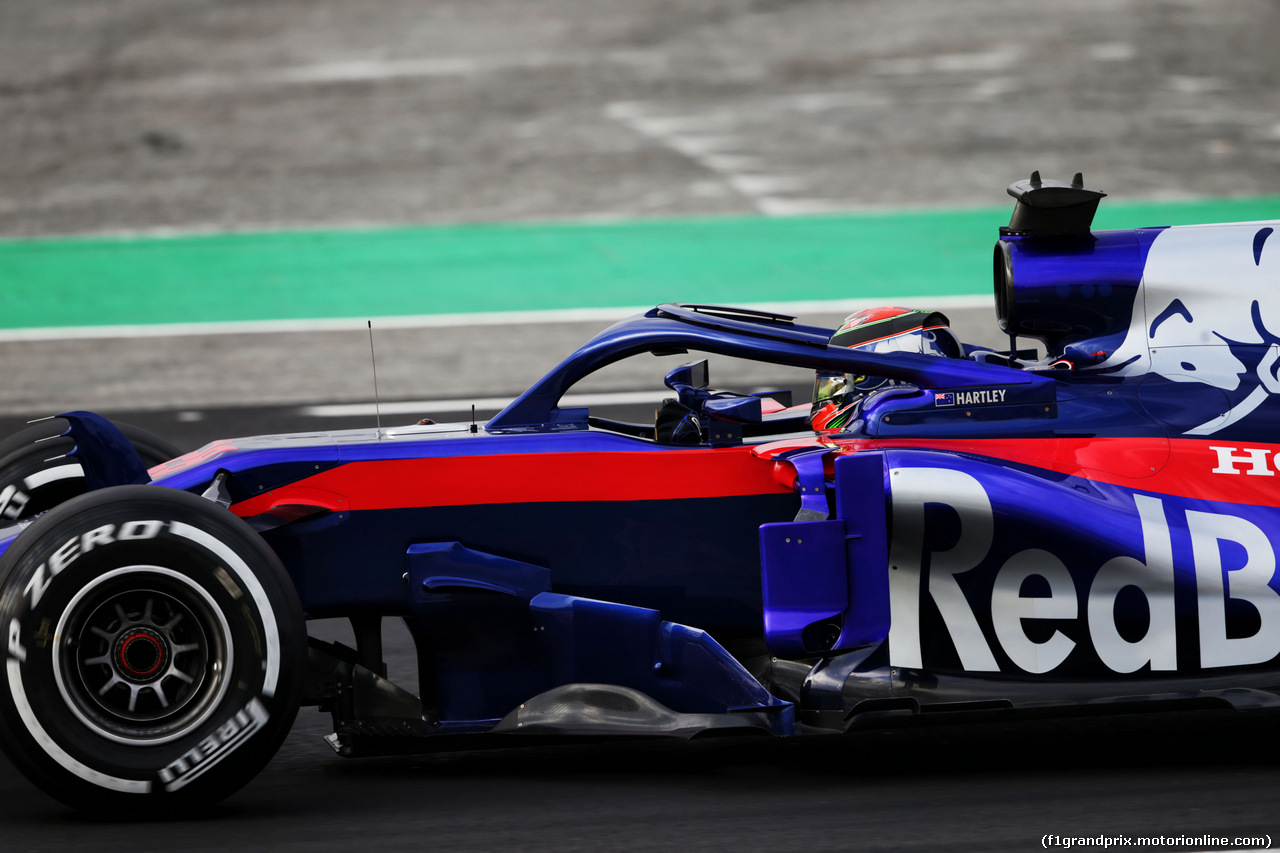 TEST F1 BARCELLONA 26 FEBBRAIO, Brendon Hartley (NZL) Scuderia Toro Rosso STR13.
26.02.2018.