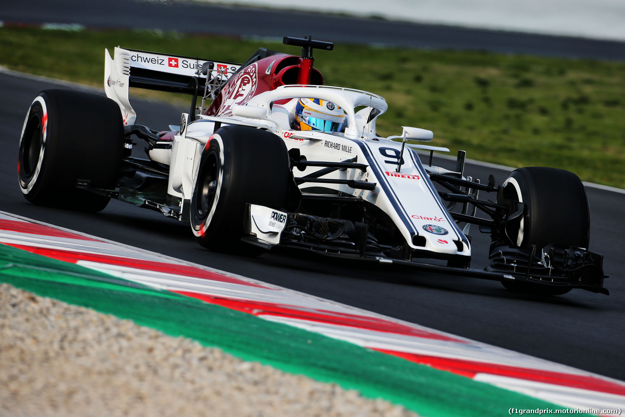 TEST F1 BARCELLONA 26 FEBBRAIO, Marcus Ericsson (SWE) Sauber C37.
26.02.2018.