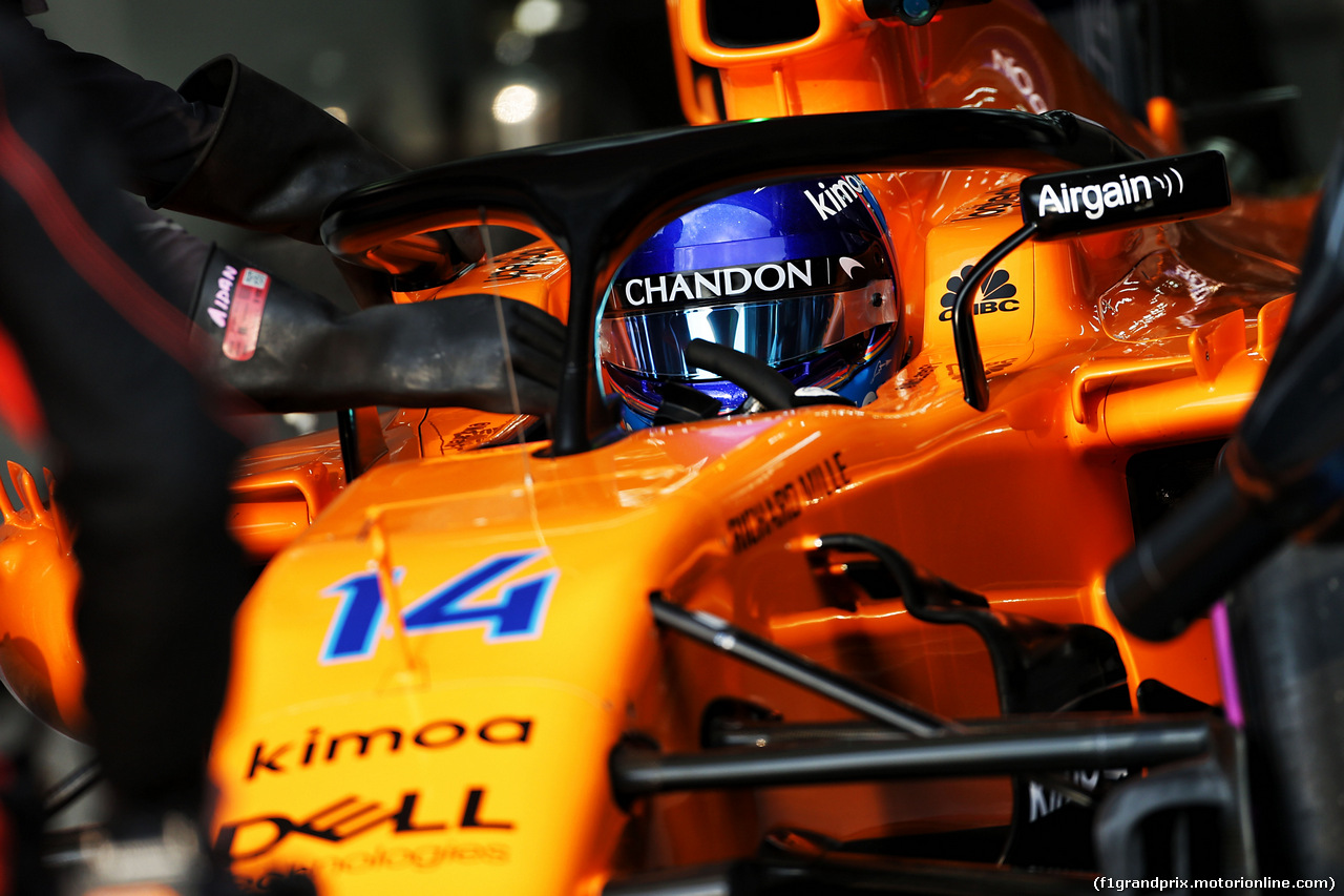 TEST F1 BARCELLONA 26 FEBBRAIO, Fernando Alonso (ESP) McLaren MCL33.
26.02.2018.