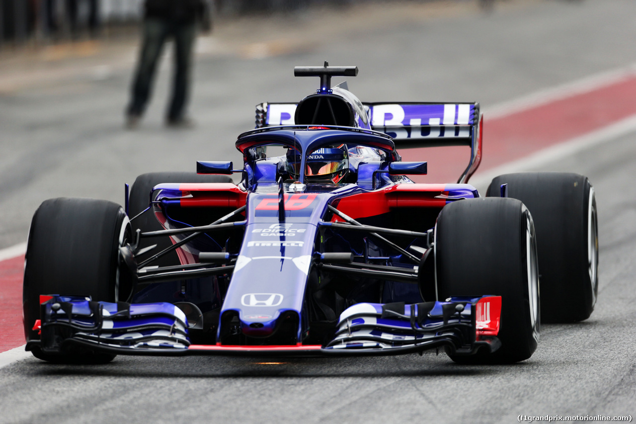 TEST F1 BARCELLONA 26 FEBBRAIO, Brendon Hartley (NZL) Scuderia Toro Rosso STR13.
26.02.2018.