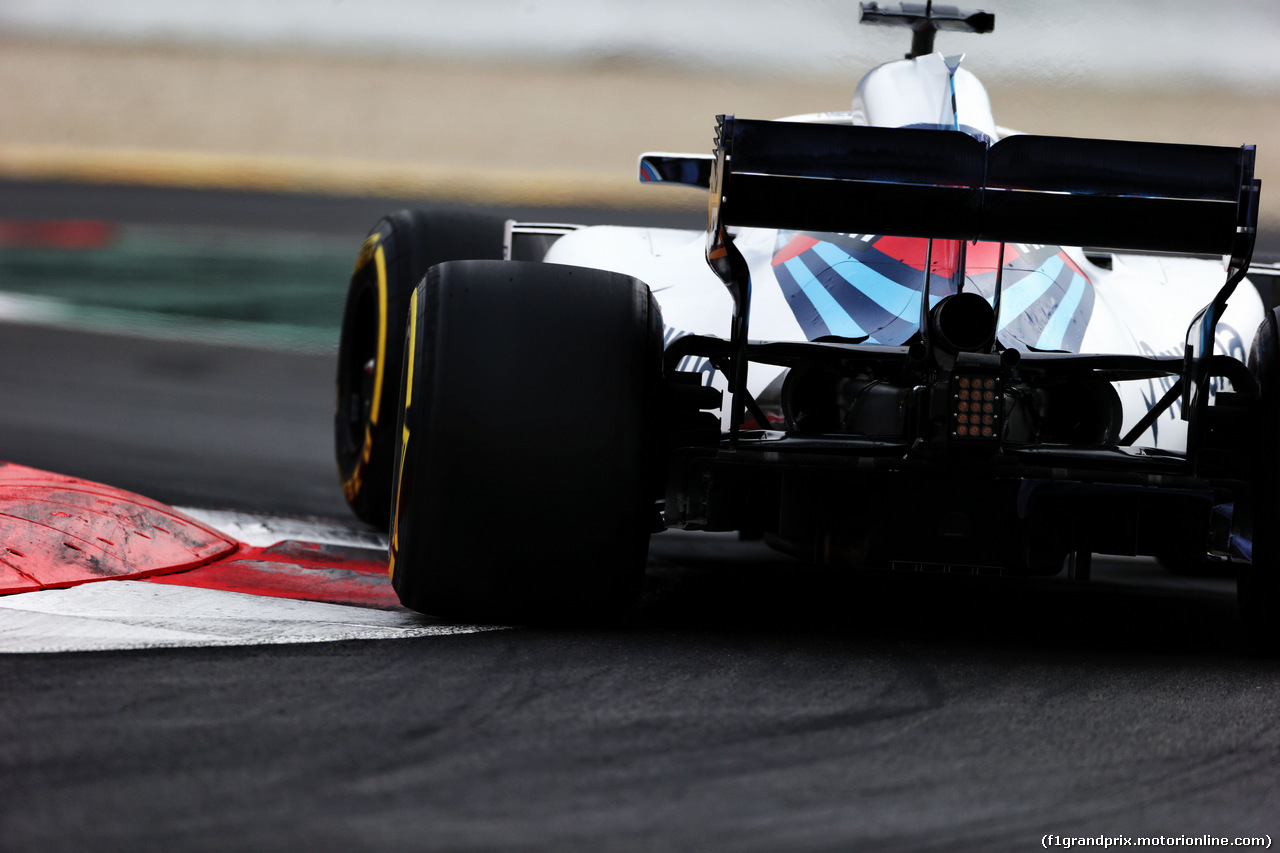 TEST F1 BARCELLONA 26 FEBBRAIO, Lance Stroll (CDN) Williams FW41.
26.02.2018.