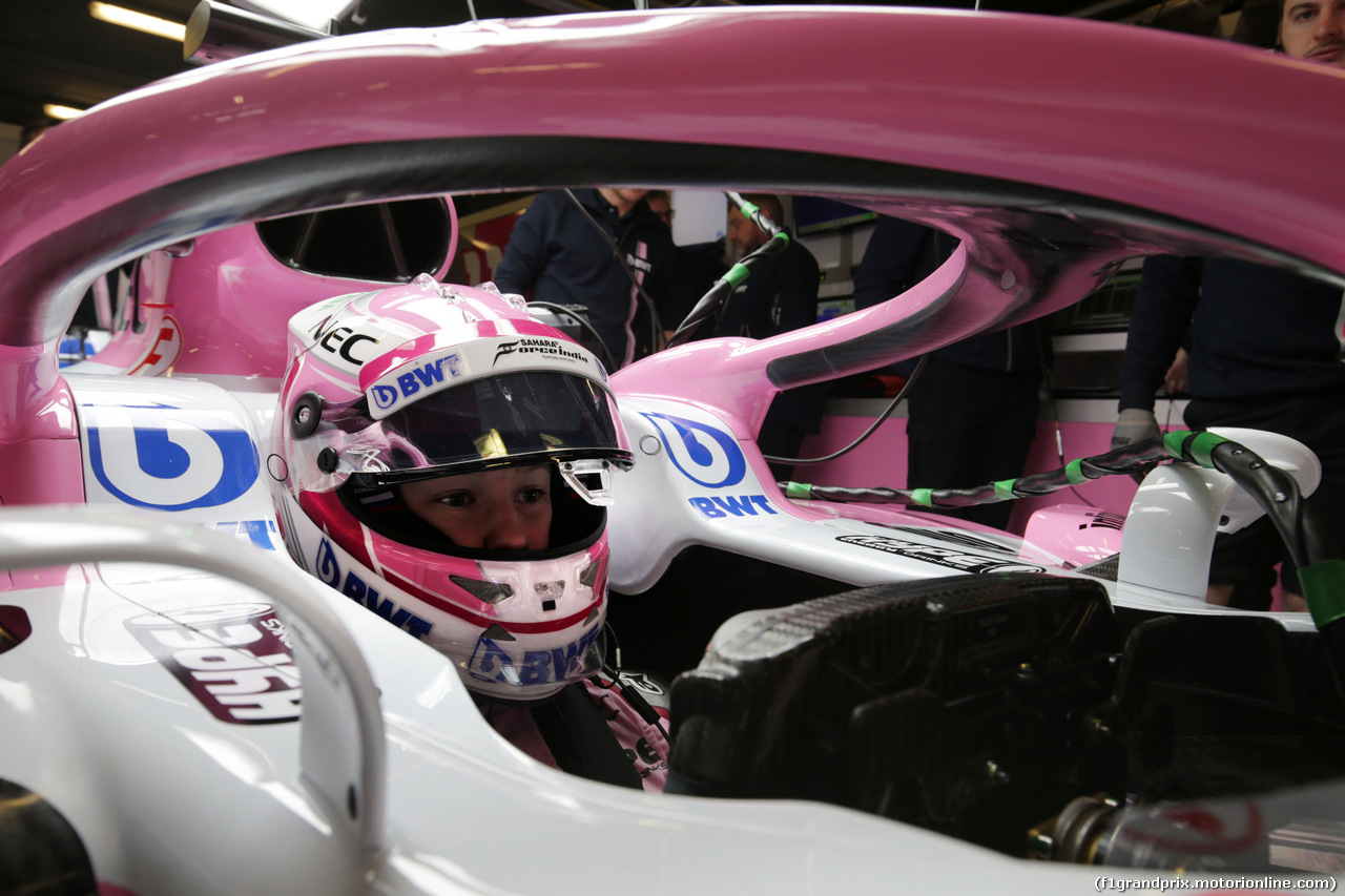 TEST F1 BARCELLONA 26 FEBBRAIO, Nikita Mazepin (RUS) Sahara Force India F1 VJM11 Development Driver.
26.02.2018.