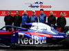 TEST F1 BARCELLONA 26 FEBBRAIO, Franz Tost (AUT) Scuderia Toro Rosso Team Principal; Pierre Gasly (FRA) Scuderia Toro Rosso; e Brendon Hartley (NZL) Scuderia Toro Rosso, with the Scuderia Toro Rosso STR13.
26.02.2018.