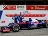 TEST F1 BARCELLONA 26 FEBBRAIO, (L to R): Pierre Gasly (FRA) Scuderia Toro Rosso e Brendon Hartley (NZL) Scuderia Toro Rosso with the Scuderia Toro Rosso STR13.
26.02.2018.