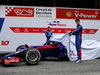 TEST F1 BARCELLONA 26 FEBBRAIO, Brendon Hartley (NZL) Scuderia Toro Rosso STR13 e Pierre Gasly (FRA) Scuderia Toro Rosso reveal the Scuderia Toro Rosso STR13.
26.02.2018.