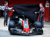 TEST F1 BARCELLONA 26 FEBBRAIO, (L to R): Romain Grosjean (FRA) Haas F1 Team e Kevin Magnussen (DEN) Haas F1 Team reveal the Haas VF-18.
26.02.2018.