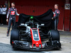 TEST F1 BARCELLONA 26 FEBBRAIO, (L to R): Romain Grosjean (FRA) Haas F1 Team e Kevin Magnussen (DEN) Haas F1 Team reveal the Haas VF-18.
26.02.2018.