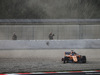 TEST F1 BARCELLONA 26 FEBBRAIO, Fernando Alonso (ESP) McLaren MCL33 spins into the gravel with a wheel missing.
26.02.2018.