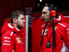 TEST F1 BARCELLONA 27 FEBBRAIO, Sebastian Vettel (GER) Ferrari with Riccardo Adami (ITA) Ferrari Gara Engineer.
27.02.2018.