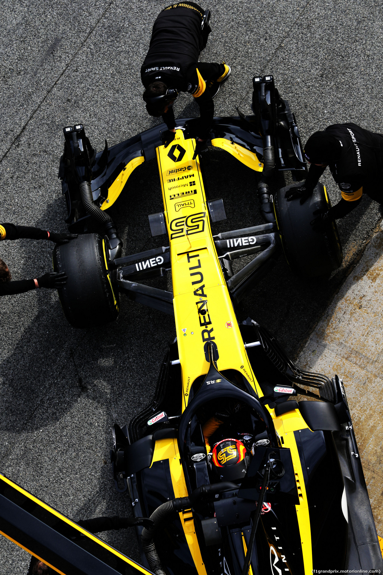 TEST F1 BARCELLONA 27 FEBBRAIO, Carlos Sainz Jr (ESP) Renault Sport F1 Team RS18.
27.02.2018.