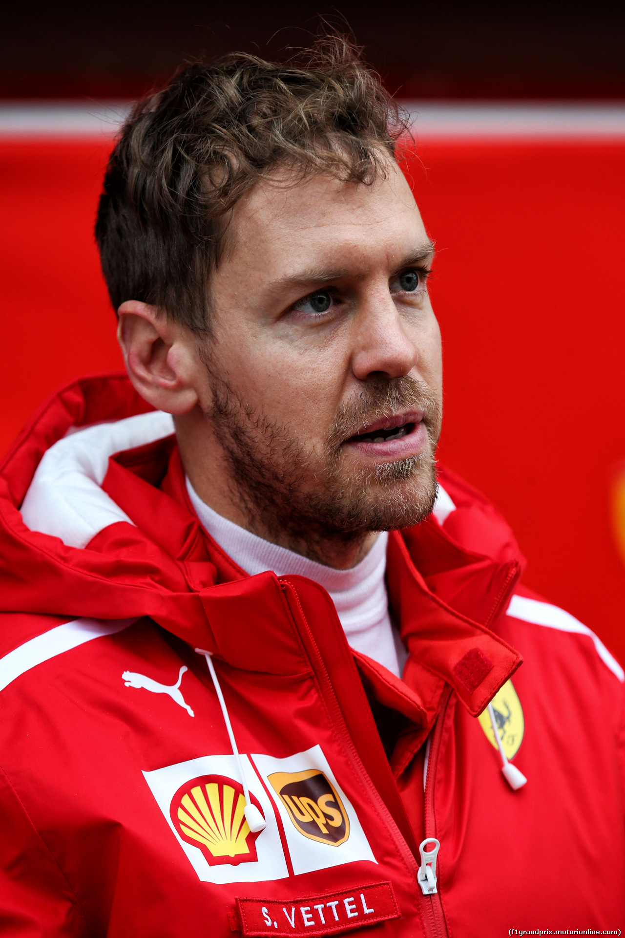 TEST F1 BARCELLONA 27 FEBBRAIO, Sebastian Vettel (GER) Ferrari.
27.02.2018.