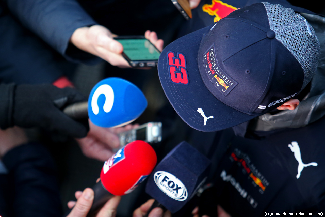 TEST F1 BARCELLONA 27 FEBBRAIO, Max Verstappen (NLD) Red Bull Racing 
27.02.2018.