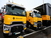 TEST F1 BARCELLONA 28 FEBBRAIO, Renault Sport F1 Team trucks with snow.
28.02.2018.