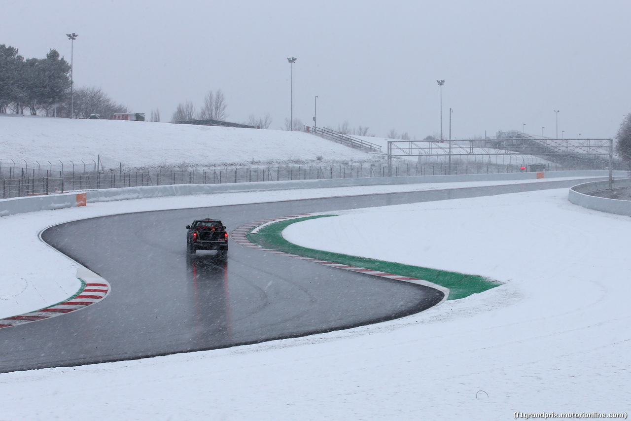 TEST F1 BARCELLONA 28 FEBBRAIO, Track Atmosfera with snow
28.02.2018.