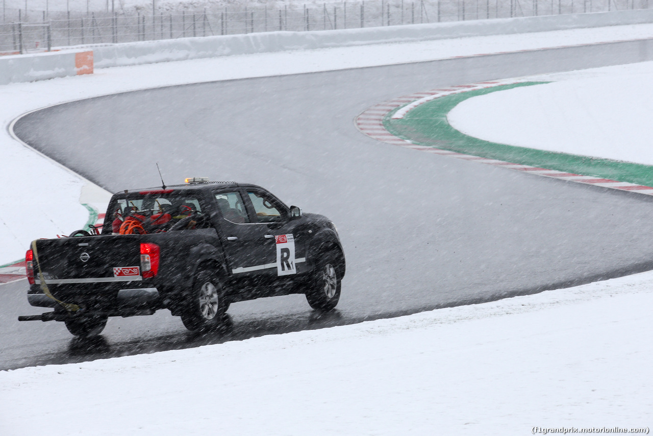 TEST F1 BARCELLONA 28 FEBBRAIO, Track Atmosfera with snow
28.02.2018.