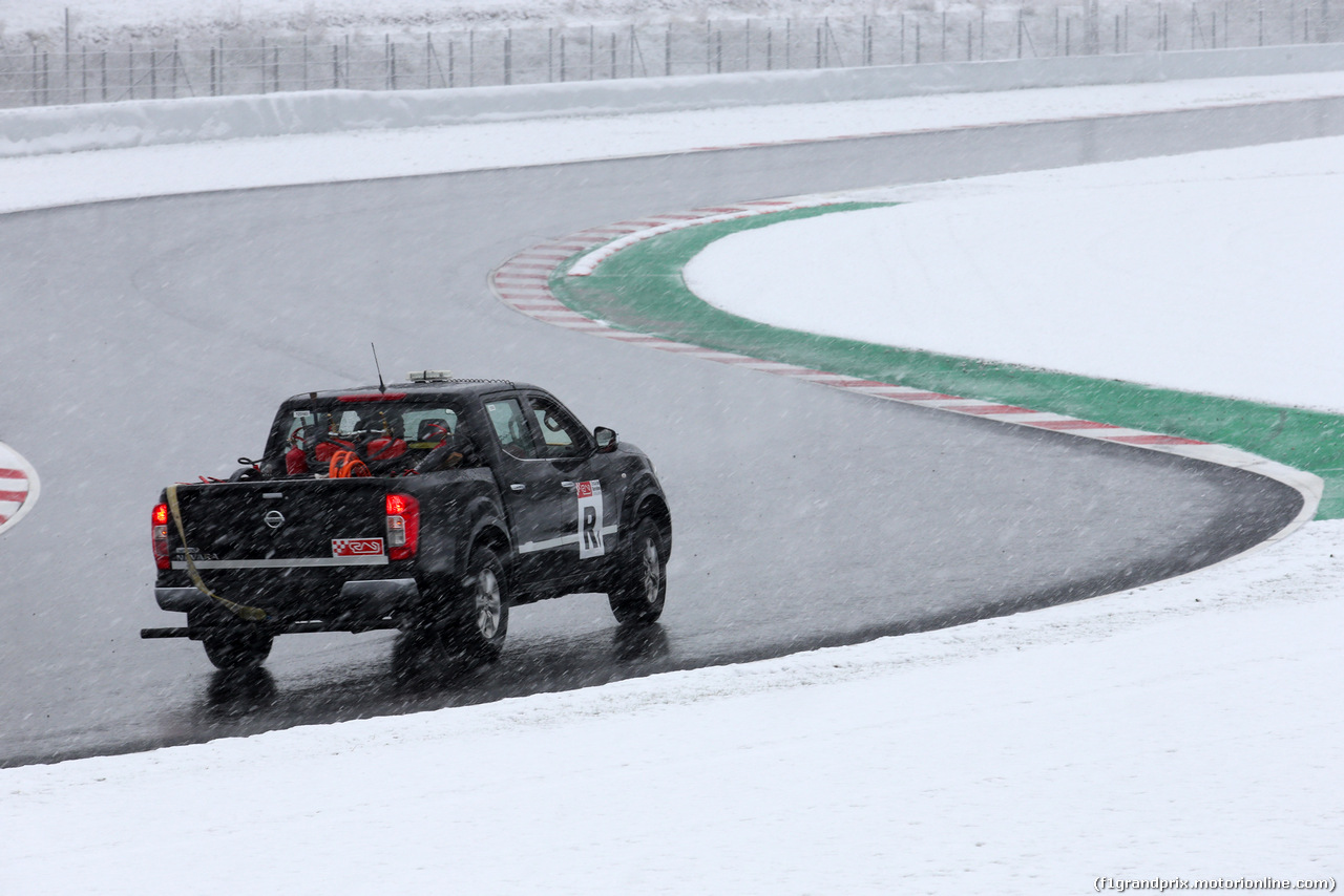TEST F1 BARCELLONA 28 FEBBRAIO, Track Atmosfera with snow
28.02.2018.