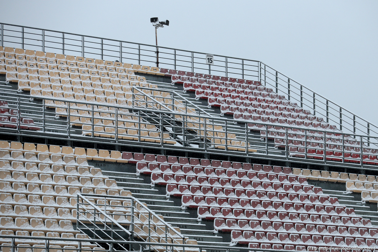 TEST F1 BARCELLONA 28 FEBBRAIO, Track Atmosfera with snow
28.02.2018.