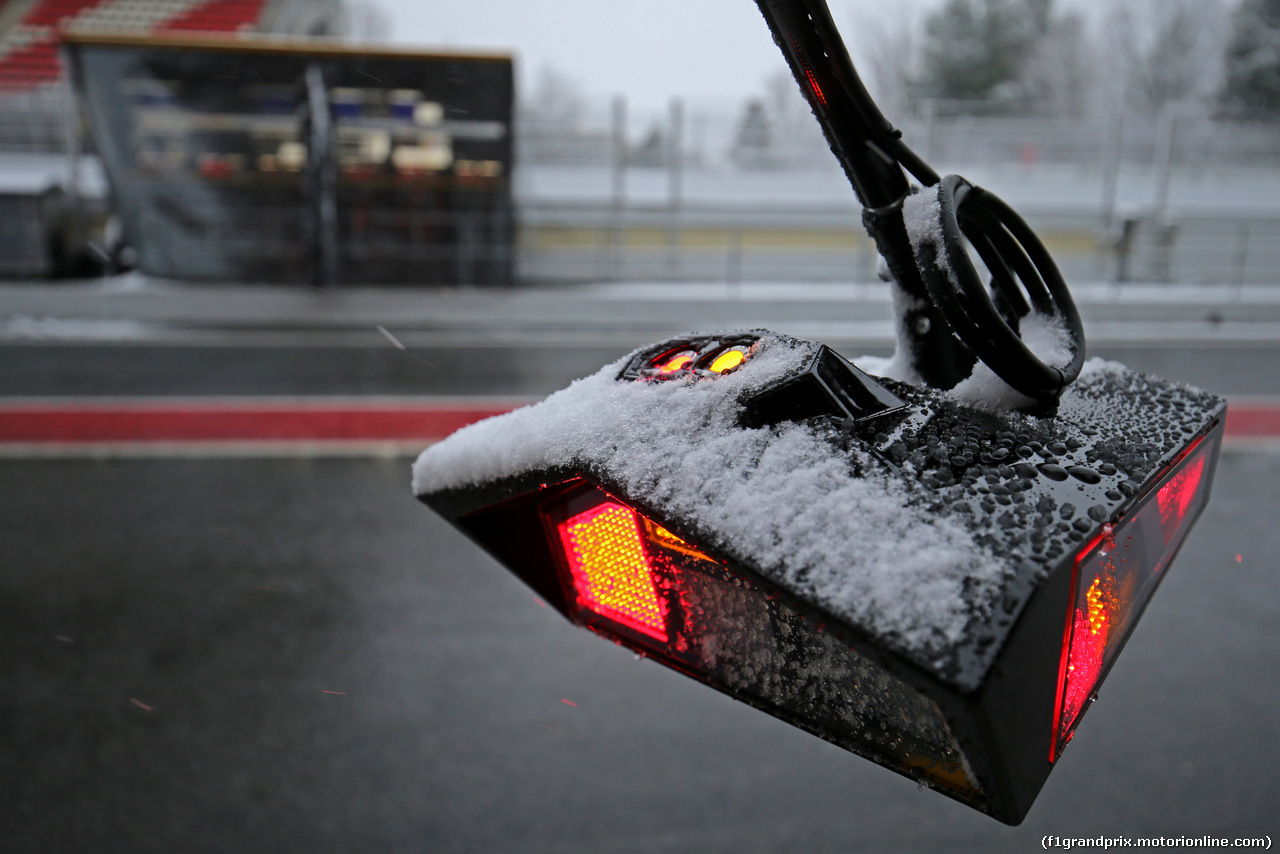 TEST F1 BARCELLONA 28 FEBBRAIO, Track Atmosfera with snow
28.02.2018.