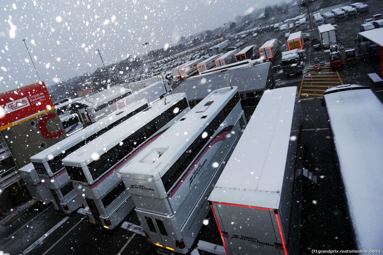 TEST F1 BARCELLONA 28 FEBBRAIO