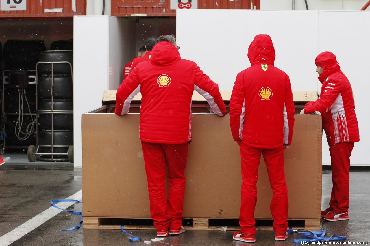 TEST F1 BARCELLONA 28 FEBBRAIO, 28.02.2018 - Ferrari