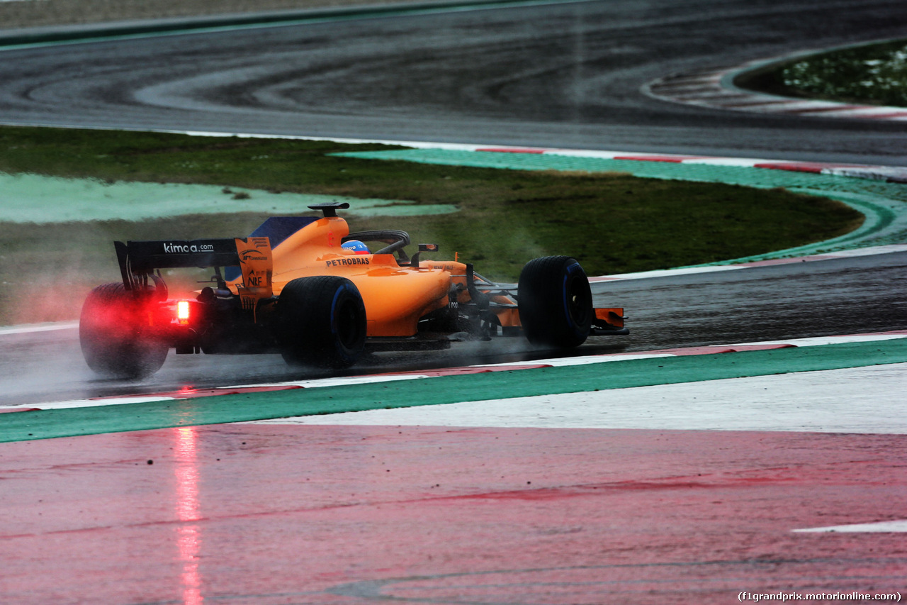 TEST F1 BARCELLONA 28 FEBBRAIO, Fernando Alonso (ESP) McLaren MCL33.
28.02.2018.