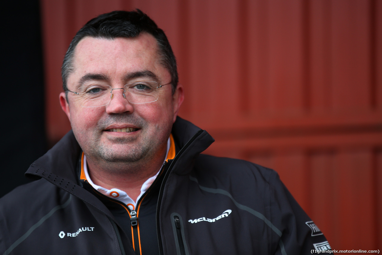 TEST F1 BARCELLONA 28 FEBBRAIO, Eric Boullier (FRA) McLaren Racing Director.
28.02.2018.