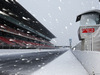 TEST F1 BARCELLONA 28 FEBBRAIO, Snow falls at the ciruiit.
28.02.2018.