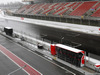 TEST F1 BARCELLONA 28 FEBBRAIO, 28.02.2018 - Snow falls at the ciruiit