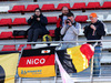 TEST F1 BARCELLONA 6 MARZO, Nico Hulkenberg (GER) Renault Sport F1 Team fans in the grandstand.
06.03.2018.