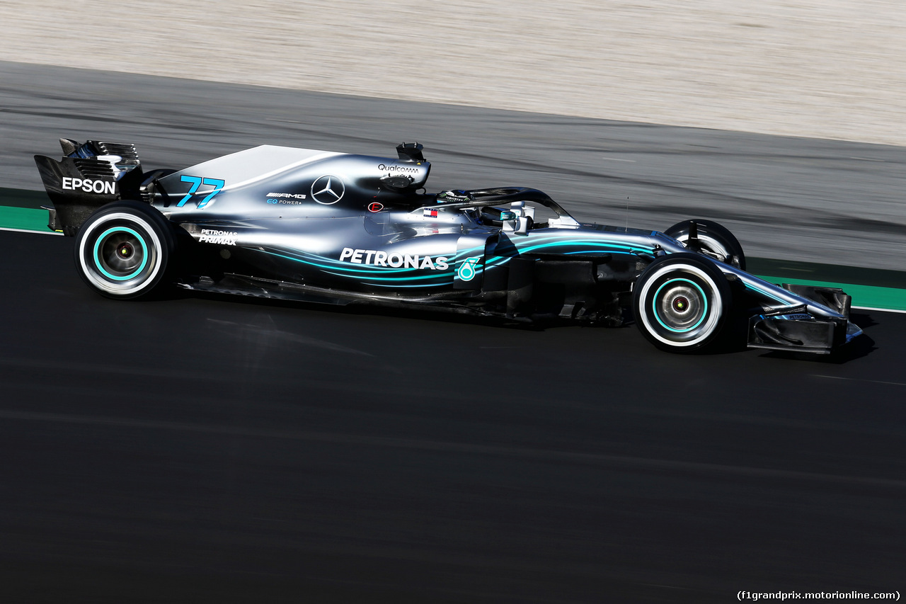 TEST F1 BARCELLONA 6 MARZO, Valtteri Bottas (FIN) Mercedes AMG F1 W09.
06.03.2018.