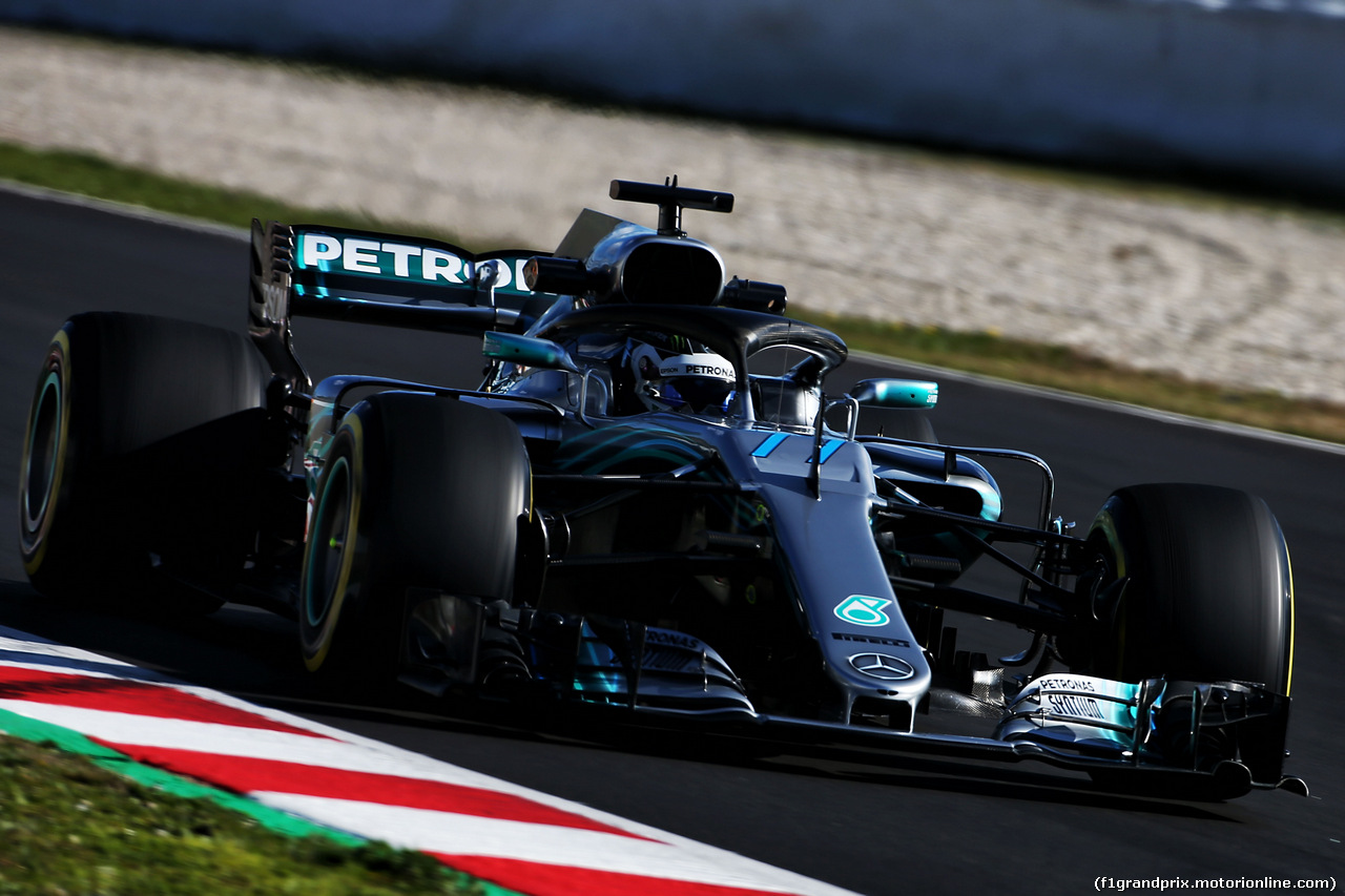 TEST F1 BARCELLONA 6 MARZO, Valtteri Bottas (FIN) Mercedes AMG F1 W09.
06.03.2018.