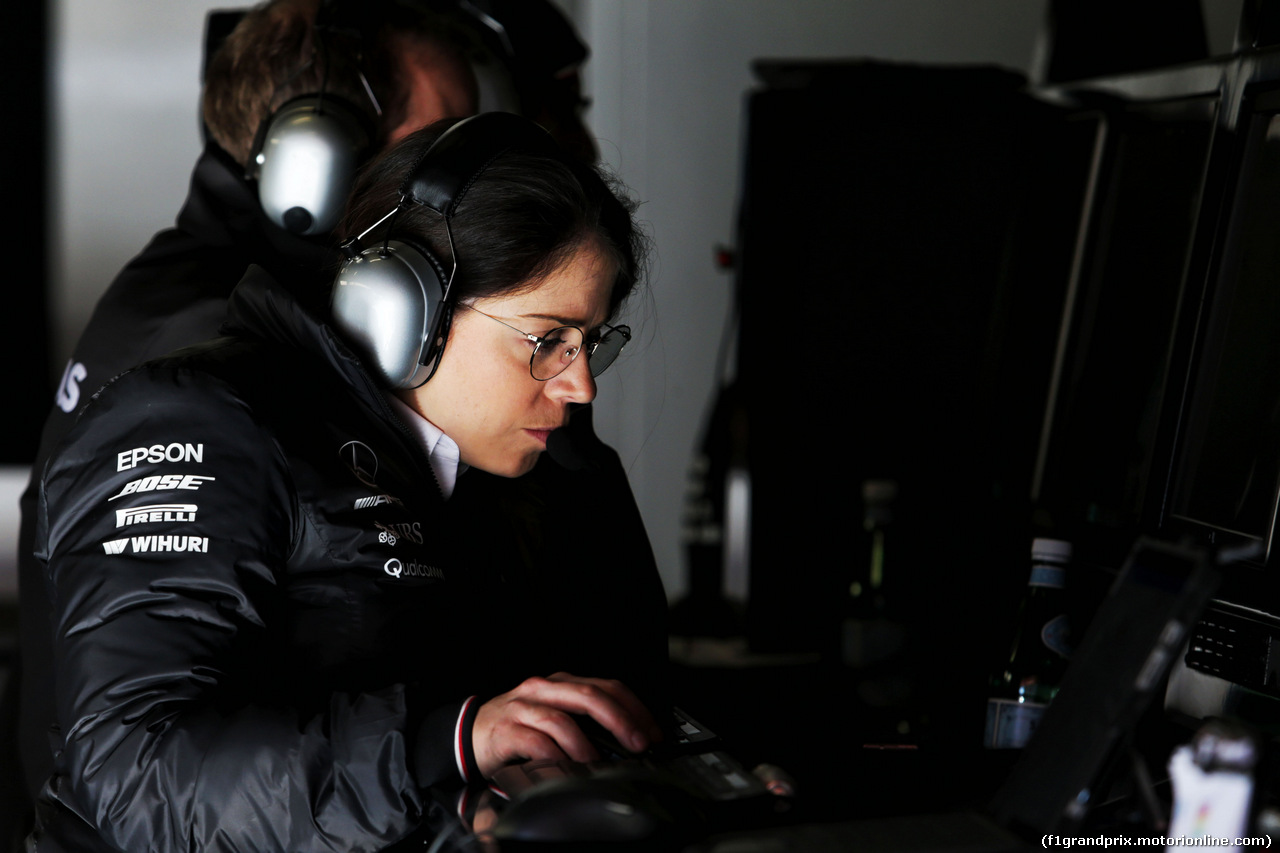 TEST F1 BARCELLONA 6 MARZO, Mercedes AMG F1.
06.03.2018.