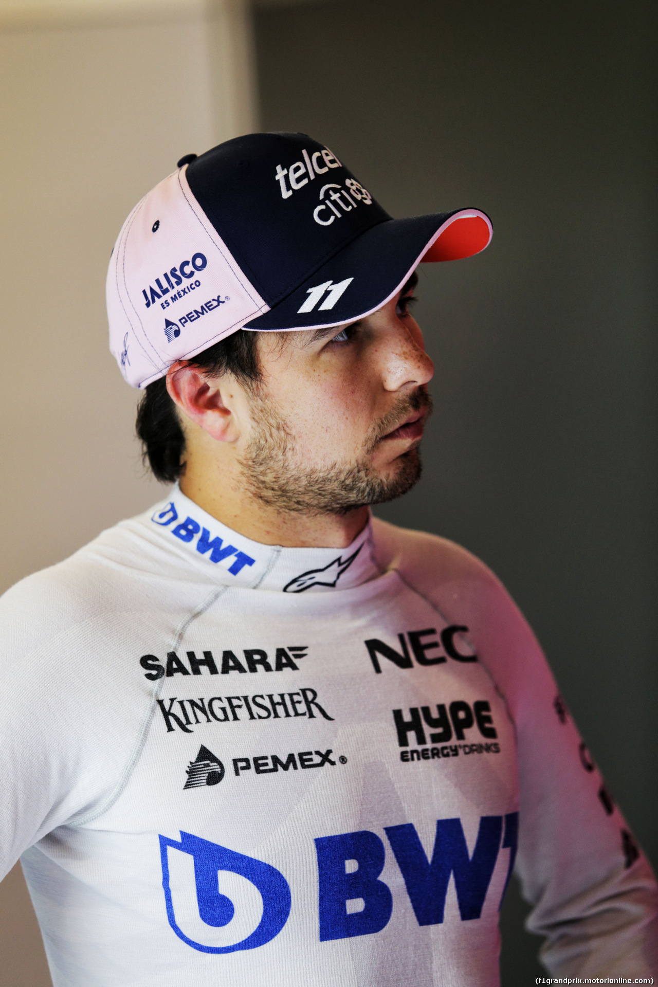 TEST F1 BARCELLONA 6 MARZO, Sergio Perez (MEX) Sahara Force India F1.
06.03.2018.