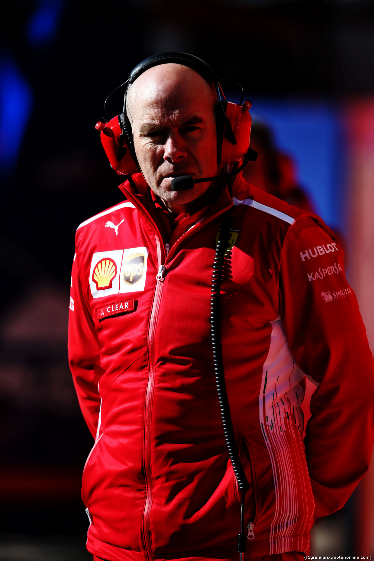 TEST F1 BARCELLONA 6 MARZO, Jock Clear (GBR) Ferrari Engineering Director.
06.03.2018.