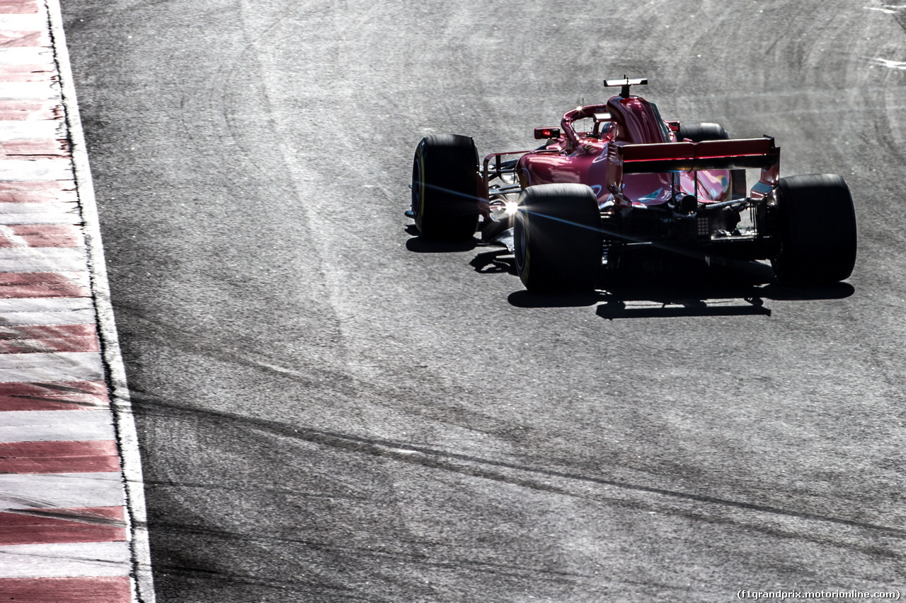 TEST F1 BARCELLONA 6 MARZO, Sebastian Vettel (GER) Ferrari SF71H.
06.03.2018.