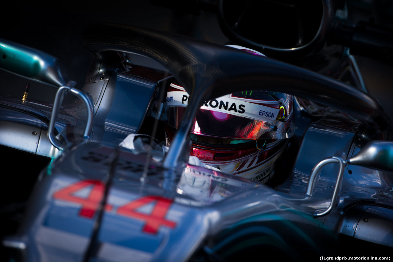 TEST F1 BARCELLONA 6 MARZO, Lewis Hamilton (GBR) Mercedes AMG F1 W09.
06.03.2018.